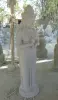 Product image 3 of the product “Standing Dewi Sri, position greetings turning the wheel ,160cm high riverstone grey ”